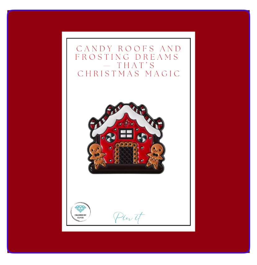 Candy House Enamel Pin