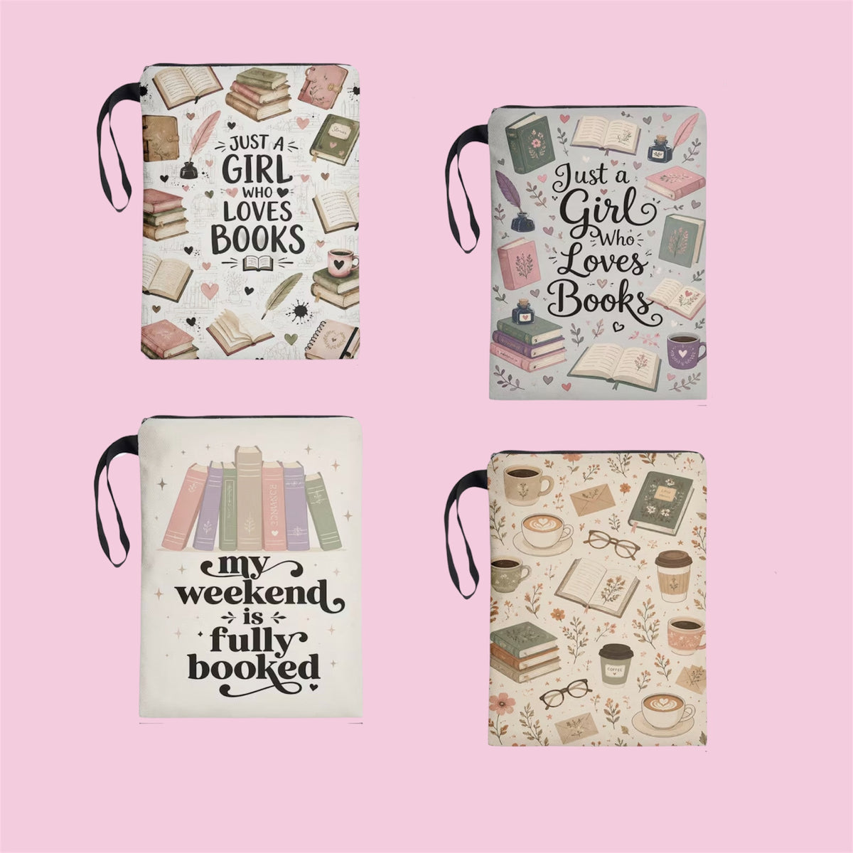 Book Lover Reader Book Sleeve - perfect for reading nook