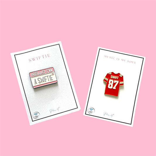 Taylor Music Lover Enamel Pin Set