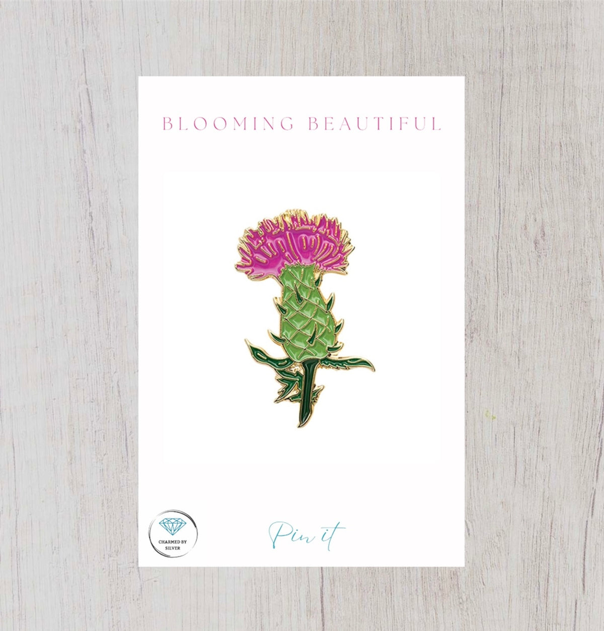 Thistle Enamel Pin