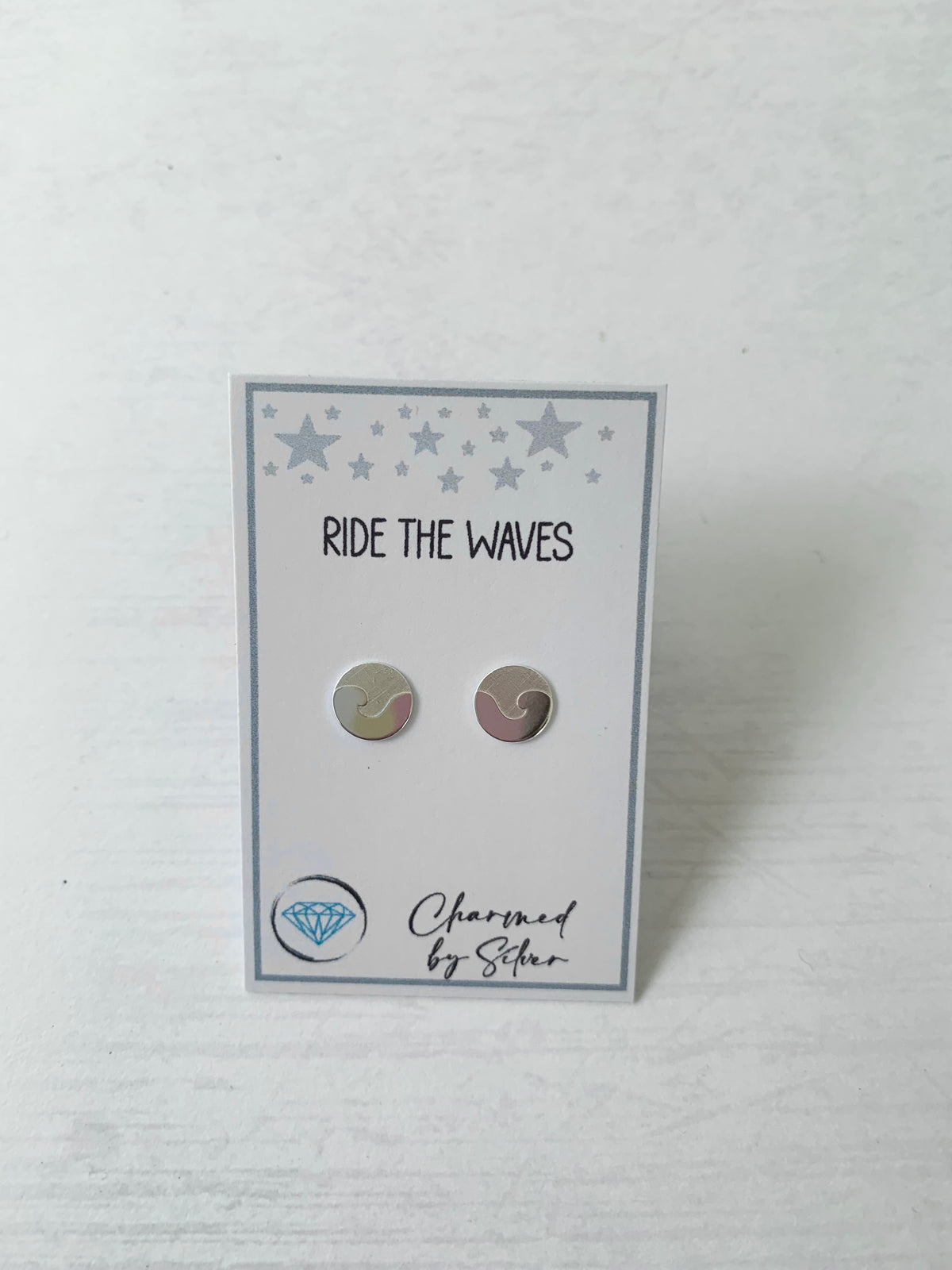 Sterling Silver wave Earrings