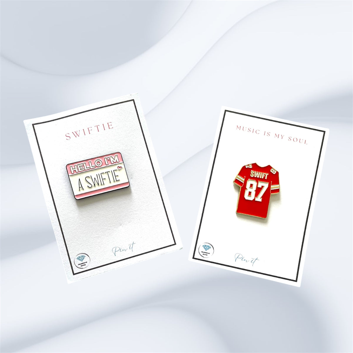 Taylor Music Lover Enamel Pin Set