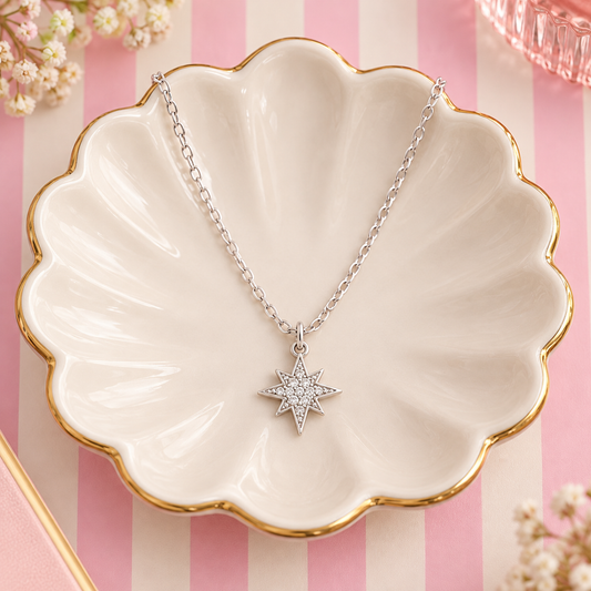 ✨ Silver Star Pendant Necklace ✨