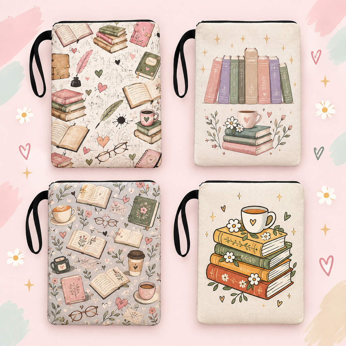 Book Lover Reader Book Sleeve - perfect for reading nook