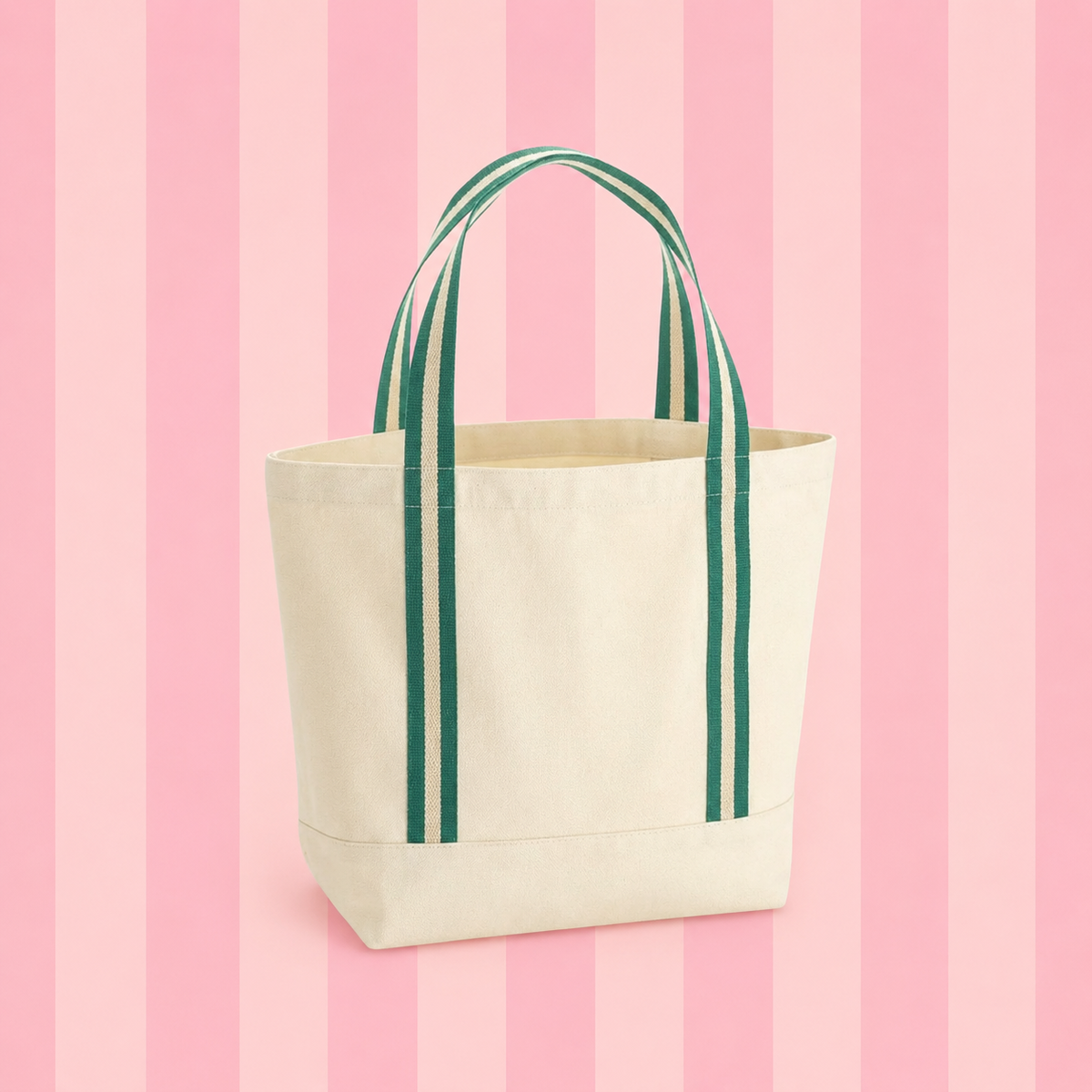 Stripe Boat Tote Bag - perfect for Reading Enamel Pins