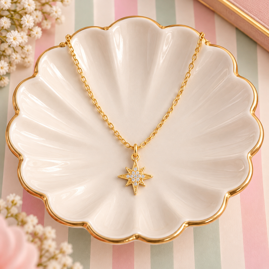✨ Gold Star Pendant Necklace ✨